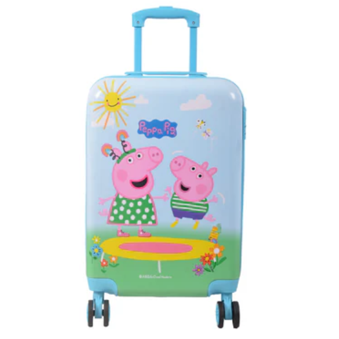 Striders Hard Luggage Trolley Bag Peppa Pig - 18 Inch