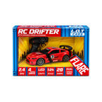 RC Drifter Flame Racing Car 1:24 Scale – 4WD Remote Control Drift Car with LED Lights & Dual Speed Mode