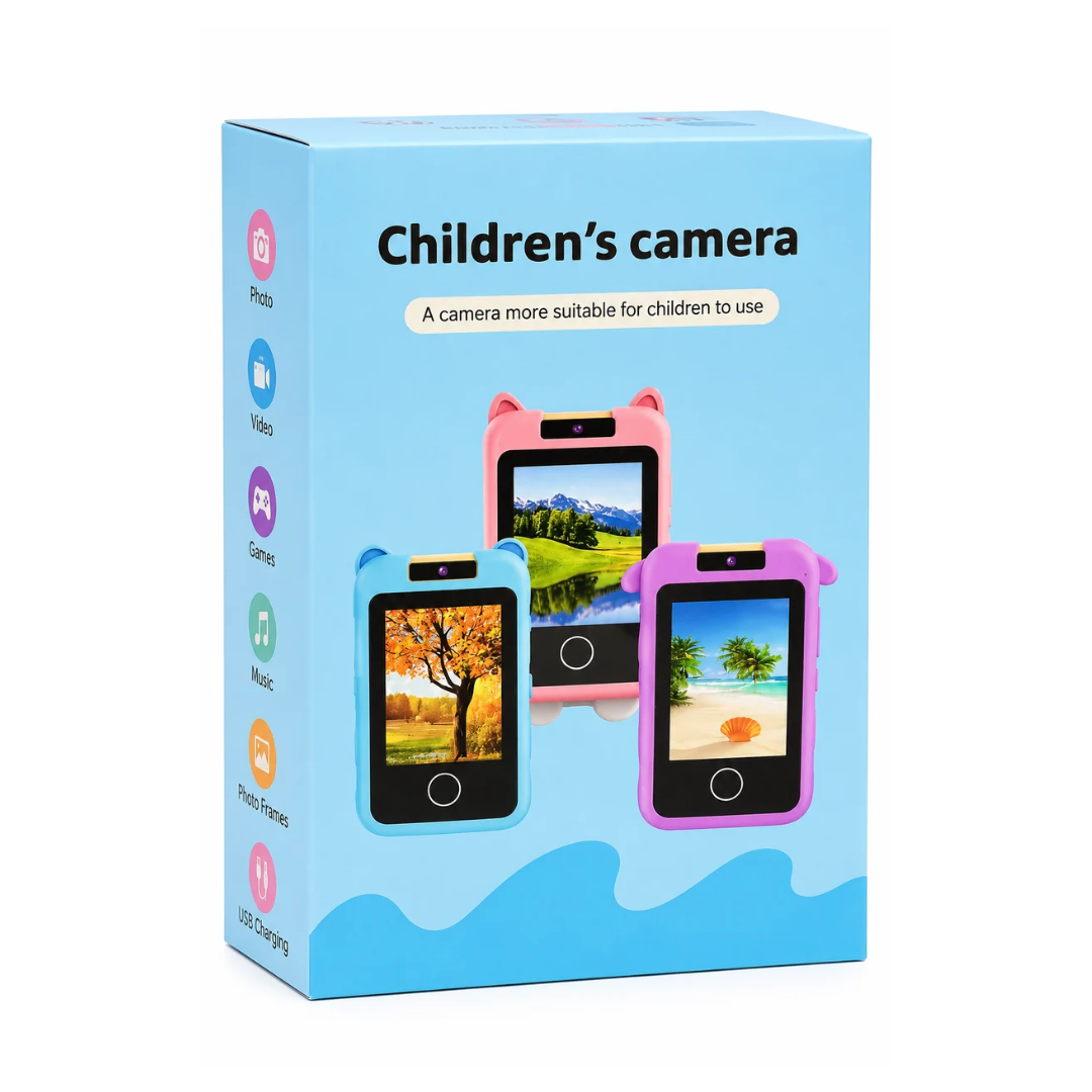 Kids Touch Screen Mobile Phone Toy – Interactive Smartphone for Children Assorted Color