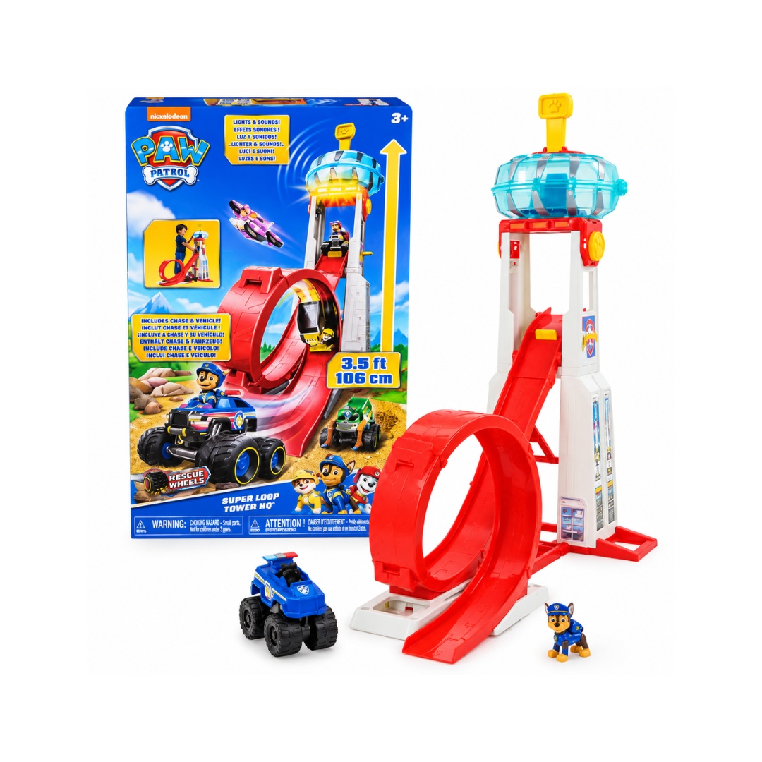 Winmagic Paw Patrol Rescue Wheels Super Loop Tower HQ