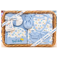 Baby Smile Newborn Baby Clothing & Essentials Gift Basket Set – Blue