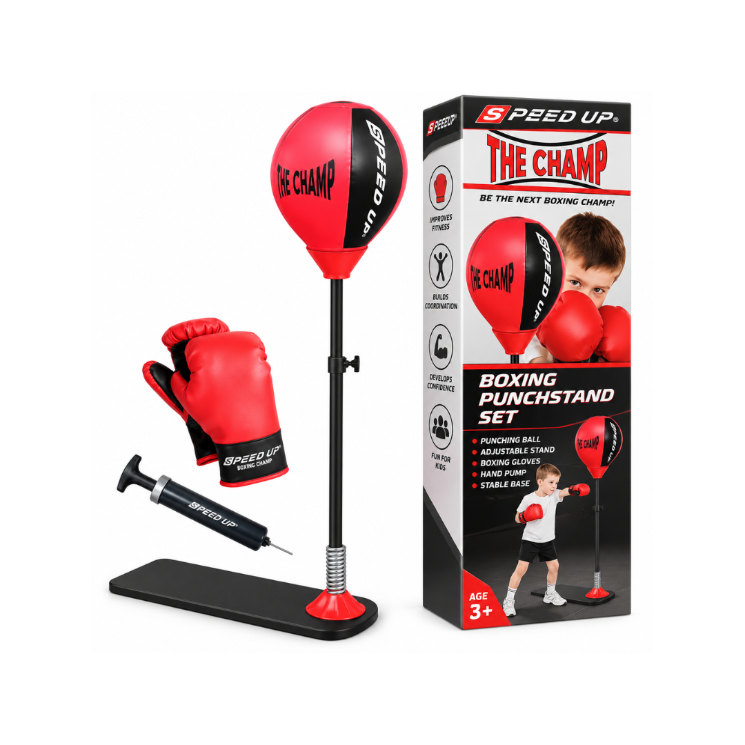 Speedup The Champ Boxing Punch Stand Set