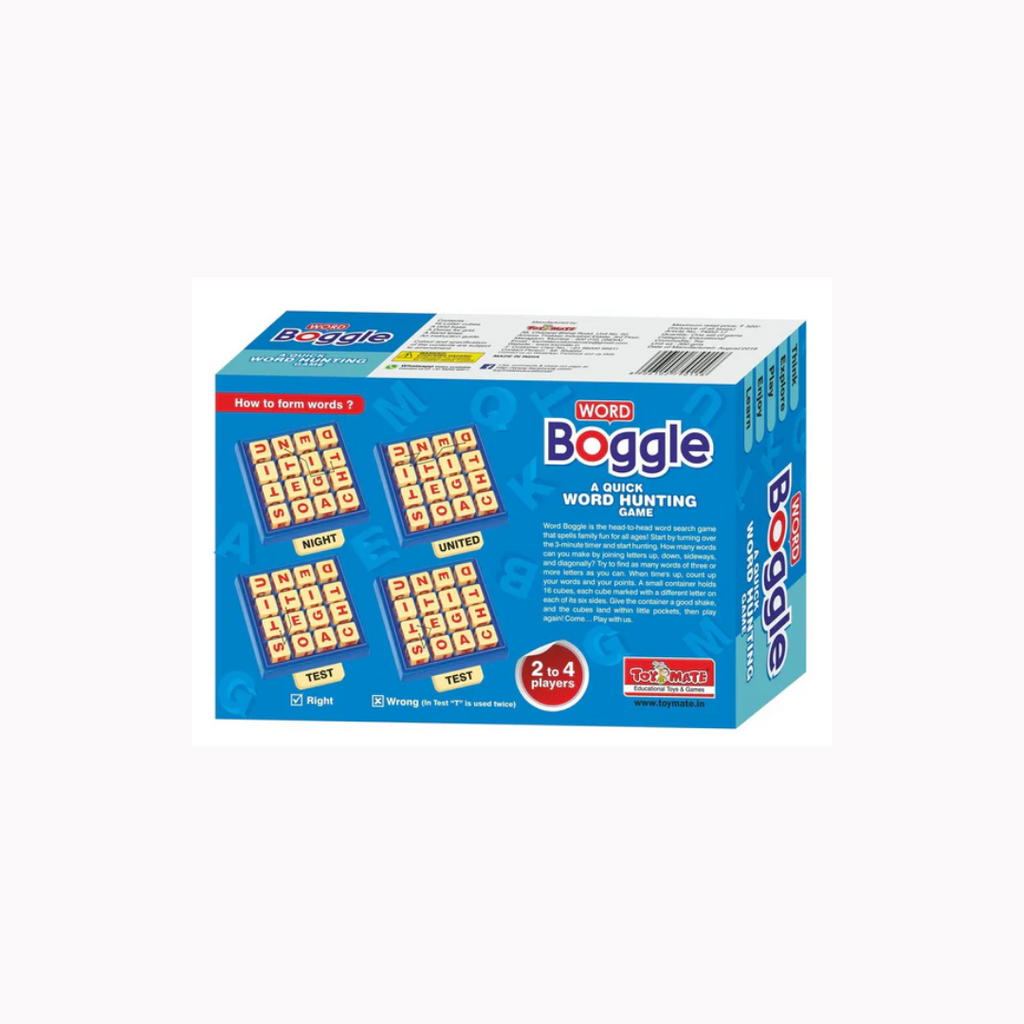 Toymate Word Boggle A Quick Word Hunting Game