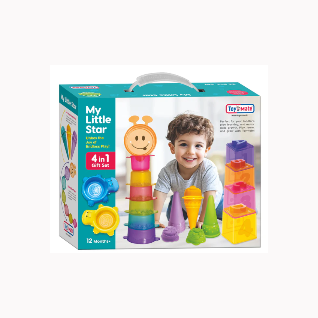 Toymate My Little Star –A 4 in 1 Gift Set with Bath Toys