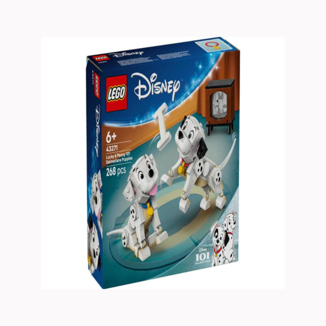Lego 43271 Disney Lucky & Penny 101 Dalmatians Puppies (268 Pieces)