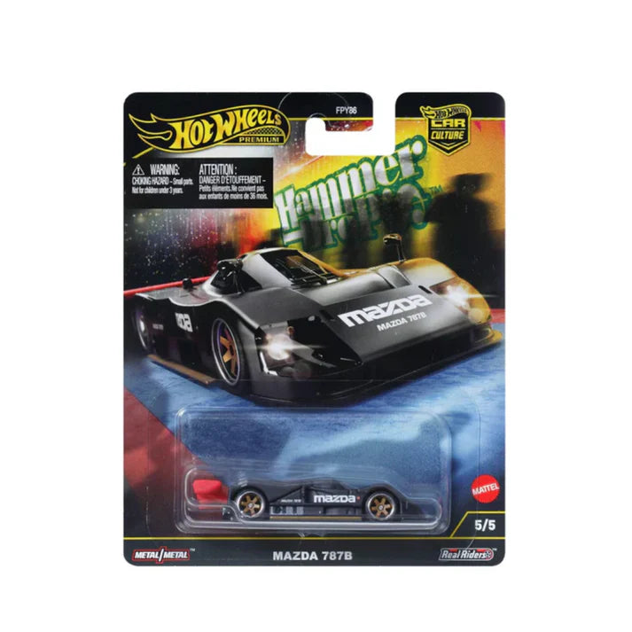 Hotwheels hammer drops Mazda 787B imported premium +Rs 500 Gift Voucher (Bundle)