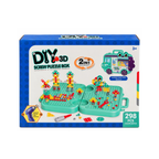 DIY 3D Screw Puzzle Box 2-in-1 with Electric Screwdriver – STEM Building Toy for Kids 3+