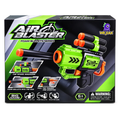 Air Blaster Foam Bullet Gun with Revolving Barrel & Rotating Magazine – Kids Shooting Toy