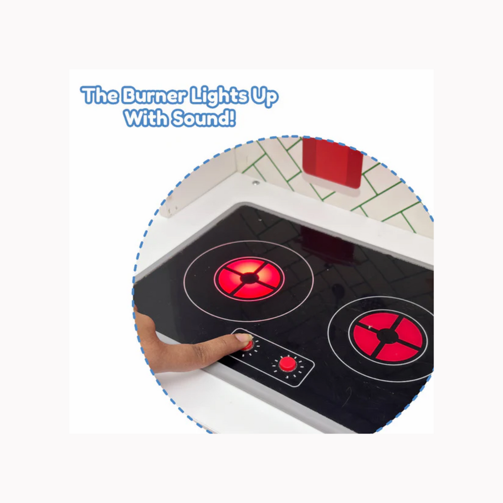 Open Ended Modern Kitchen Set -(12 Accessories included)