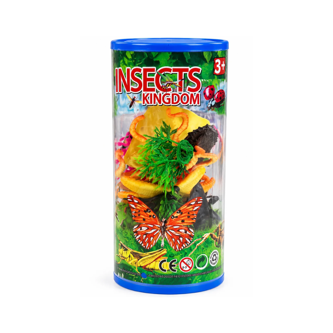 Insects Kingdom Realistic Insect Figures Set for Kids – Educational Toy | Age 3+