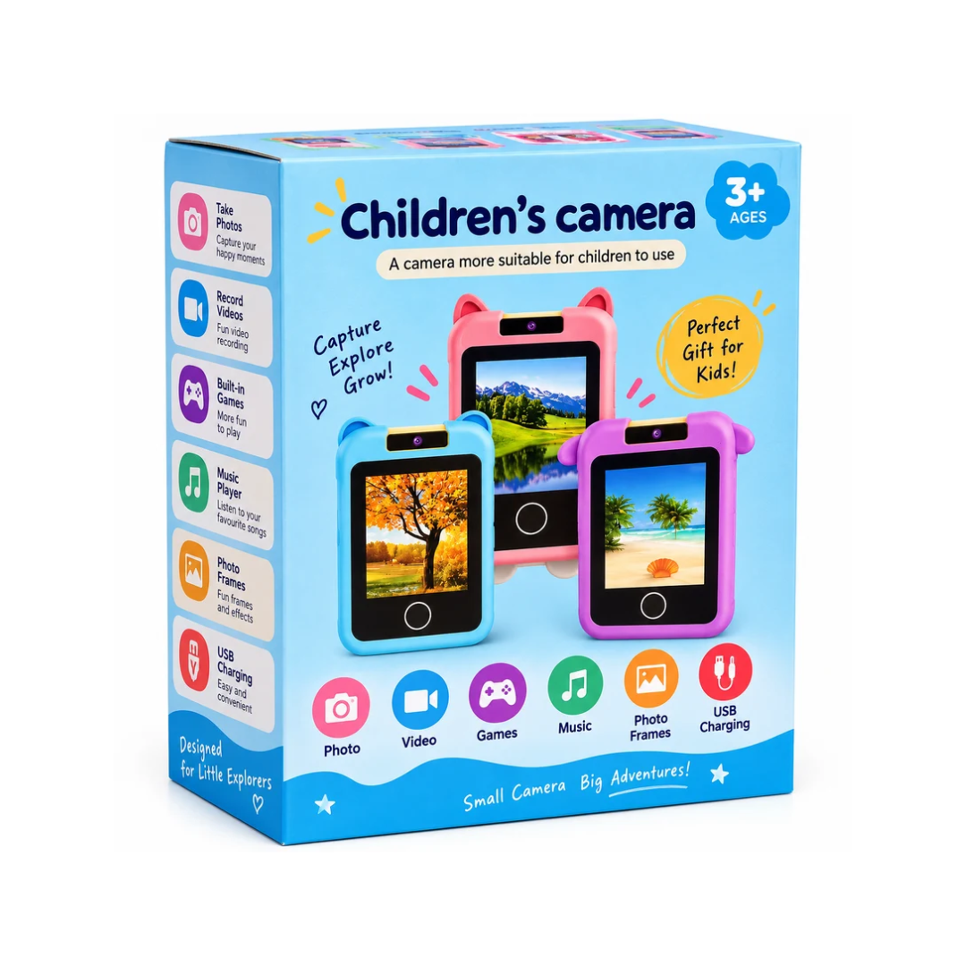 Kids Touch Screen Mobile Phone Toy – Interactive Smartphone for Children Assorted Color