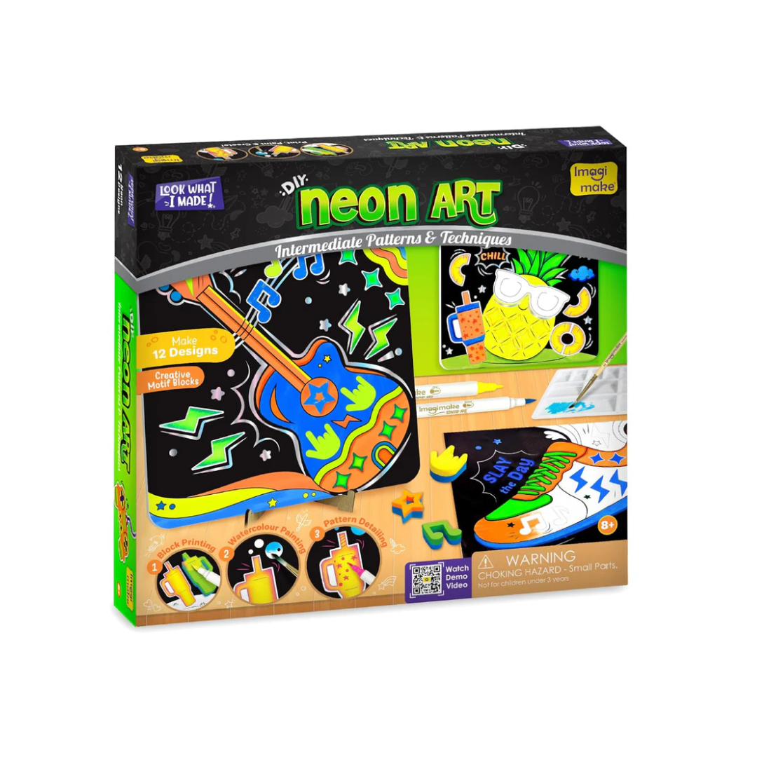 Imagimake DIY Neon Art Kit