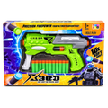 Itoys X300 Omega Soft Dart Blaster Gun with 10 Foam Darts – Kids Role Play Toy