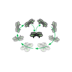 Syma X26 Remote Control Drone for Kids, Hover & Headless Mode Quadcopter