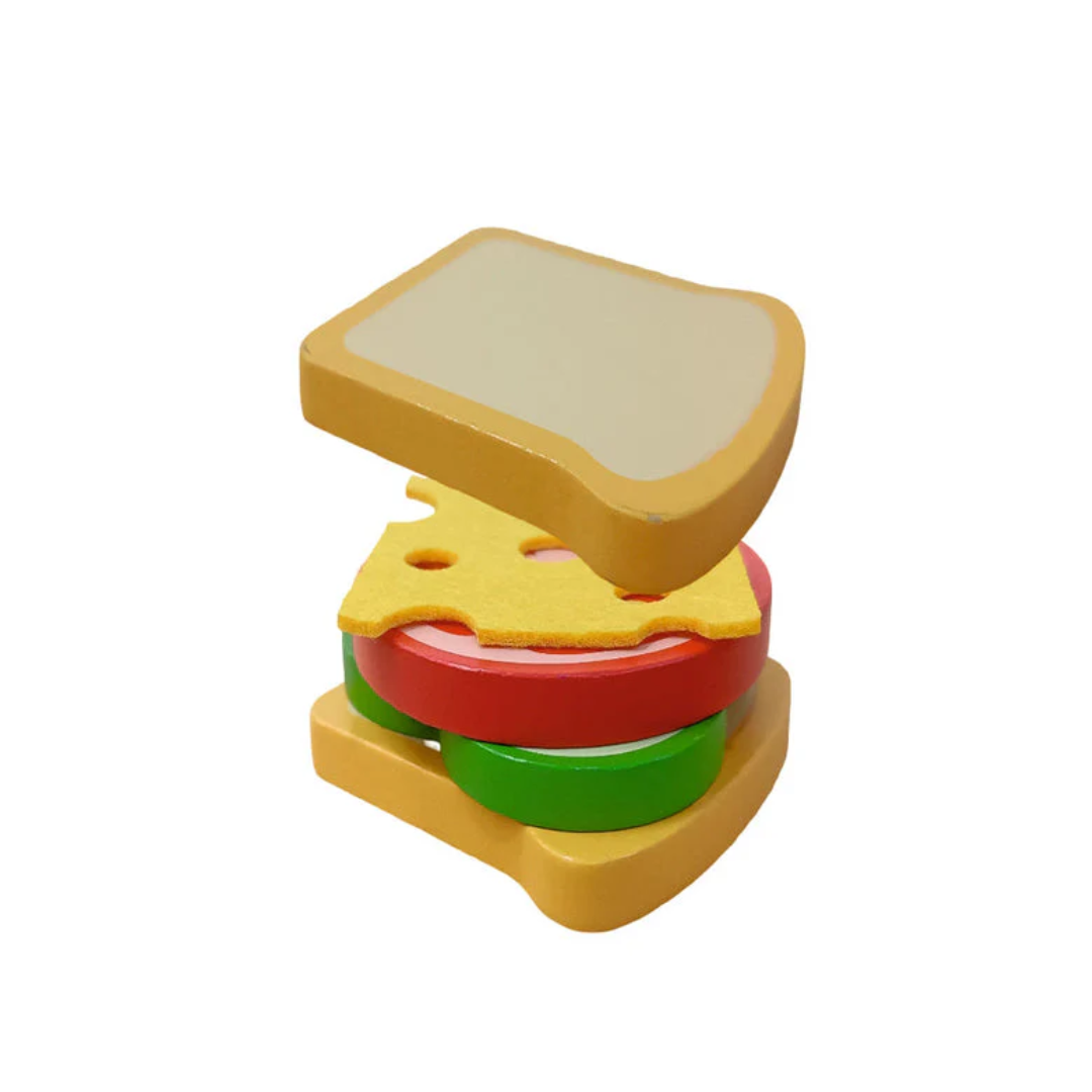 Open Ended Little Chef's Toaster Set -6 Pieces