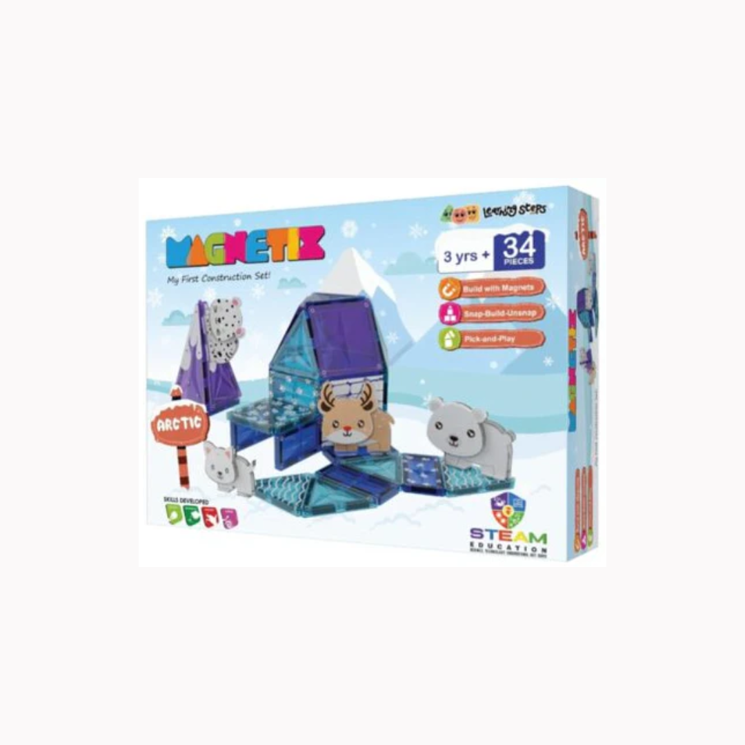 Zephyr Learning Steps Magentix My First Construction Art Tic Set