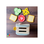 Open Ended Little Chef's Toaster Set -6 Pieces