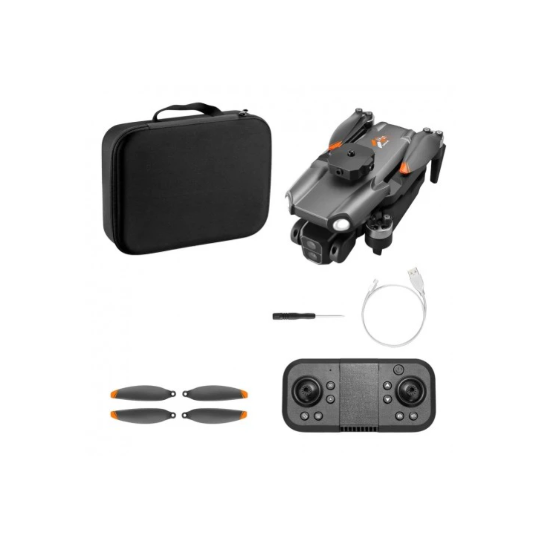 Rainbow Toys F9 Brushless Drone Five Sided Obstacle Avoidance with Single Battery 4K-1080P HD Dual Camera WIFI FPV Gesture Selfie