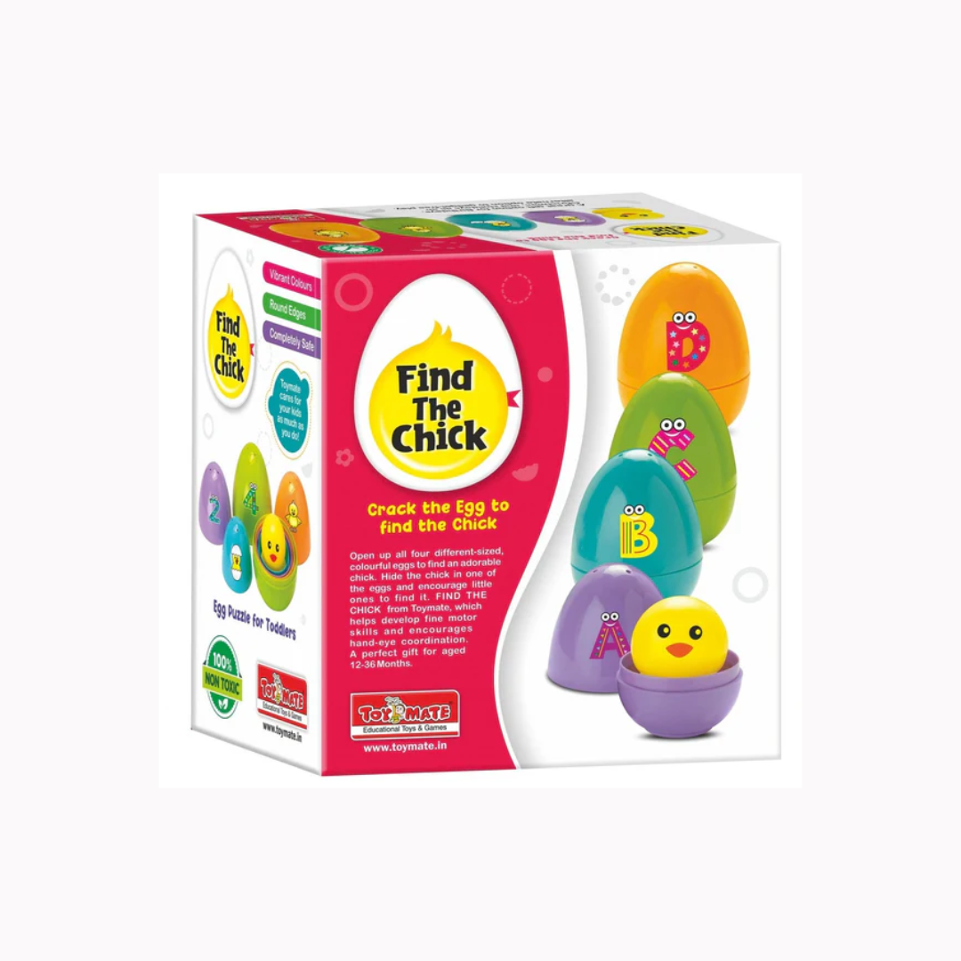 Toymate Find the Chick – Educational Egg Puzzle Toy