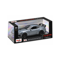 Maisto 2024 Ford Mustang Dark Horse Grey Acrylic Case 1:24 Bburago Licensed Diecast Scale Model Car