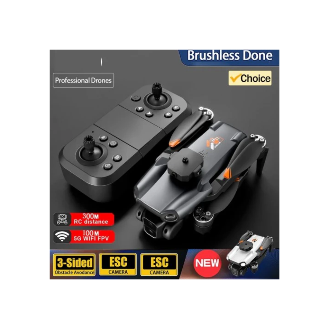 Rainbow Toys F9 Brushless Drone Five Sided Obstacle Avoidance with Single Battery 4K-1080P HD Dual Camera WIFI FPV Gesture Selfie