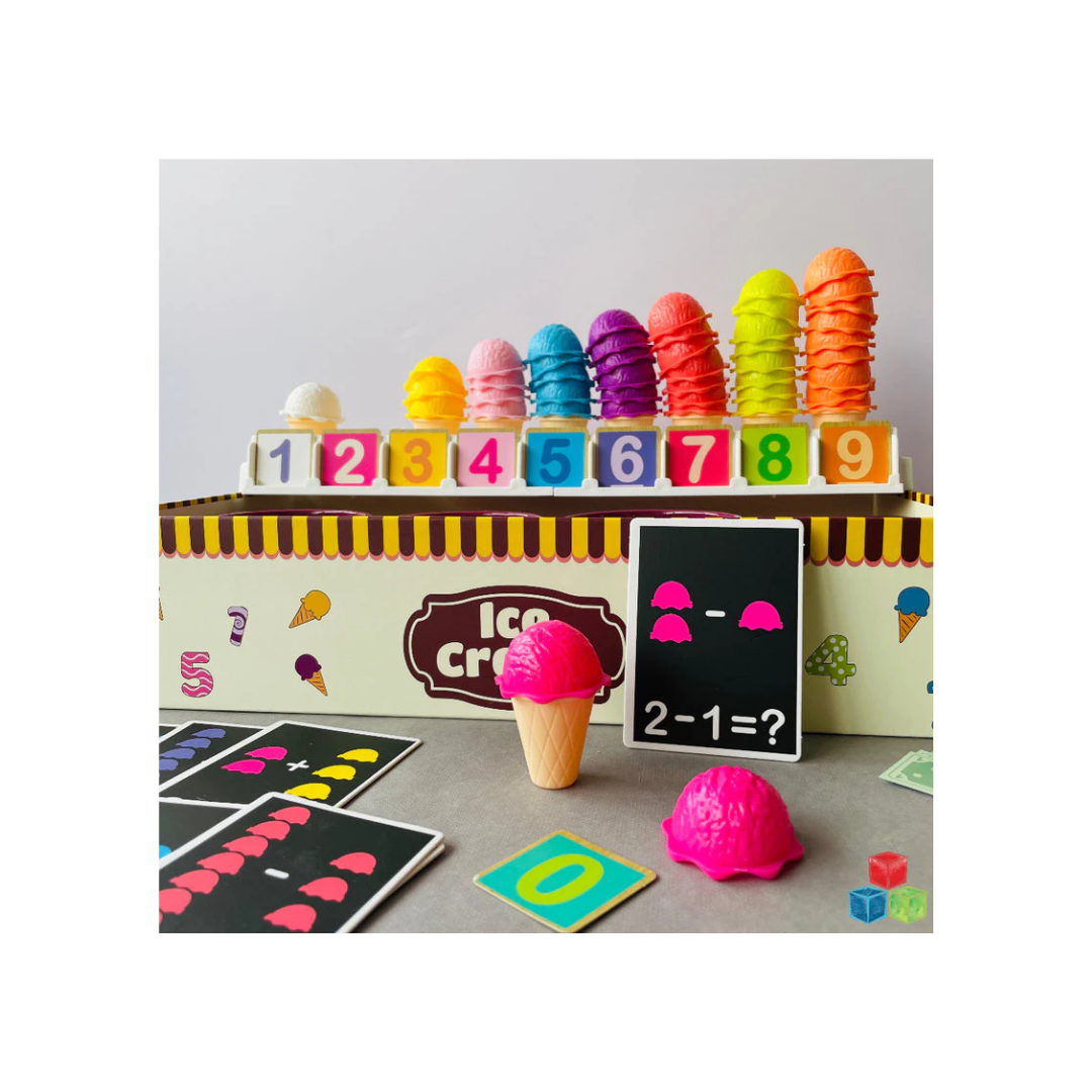 Open Ended Scoop And Learn Ice Cream Set