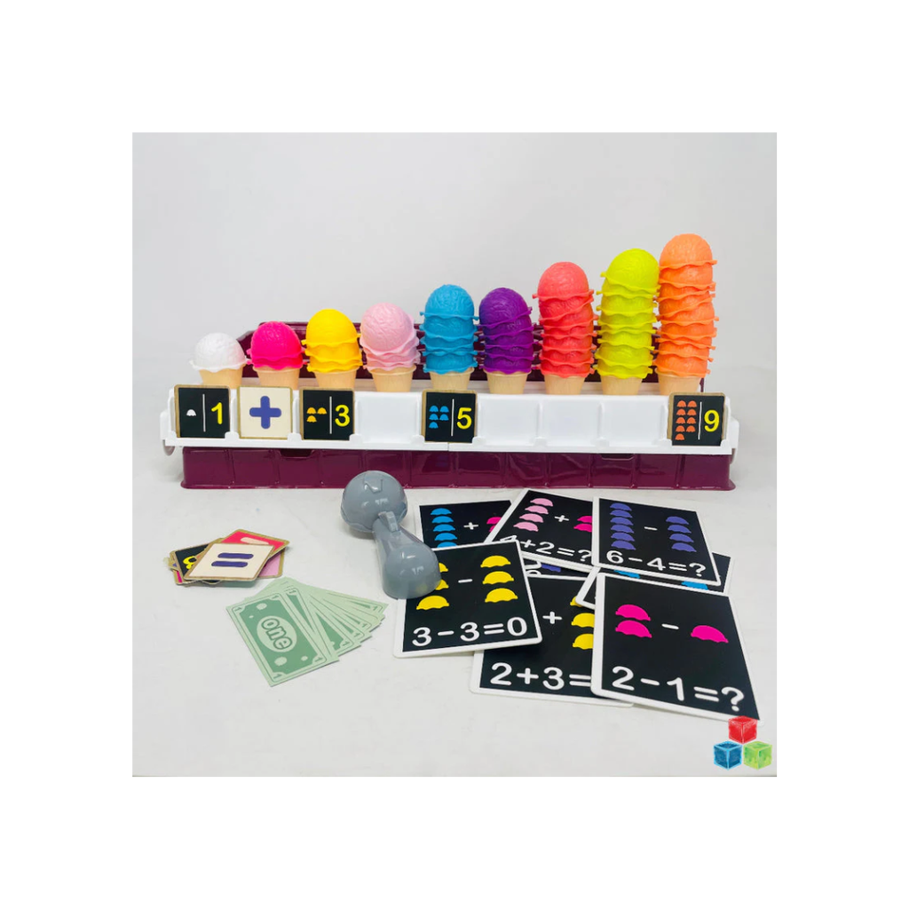 Open Ended Scoop And Learn Ice Cream Set