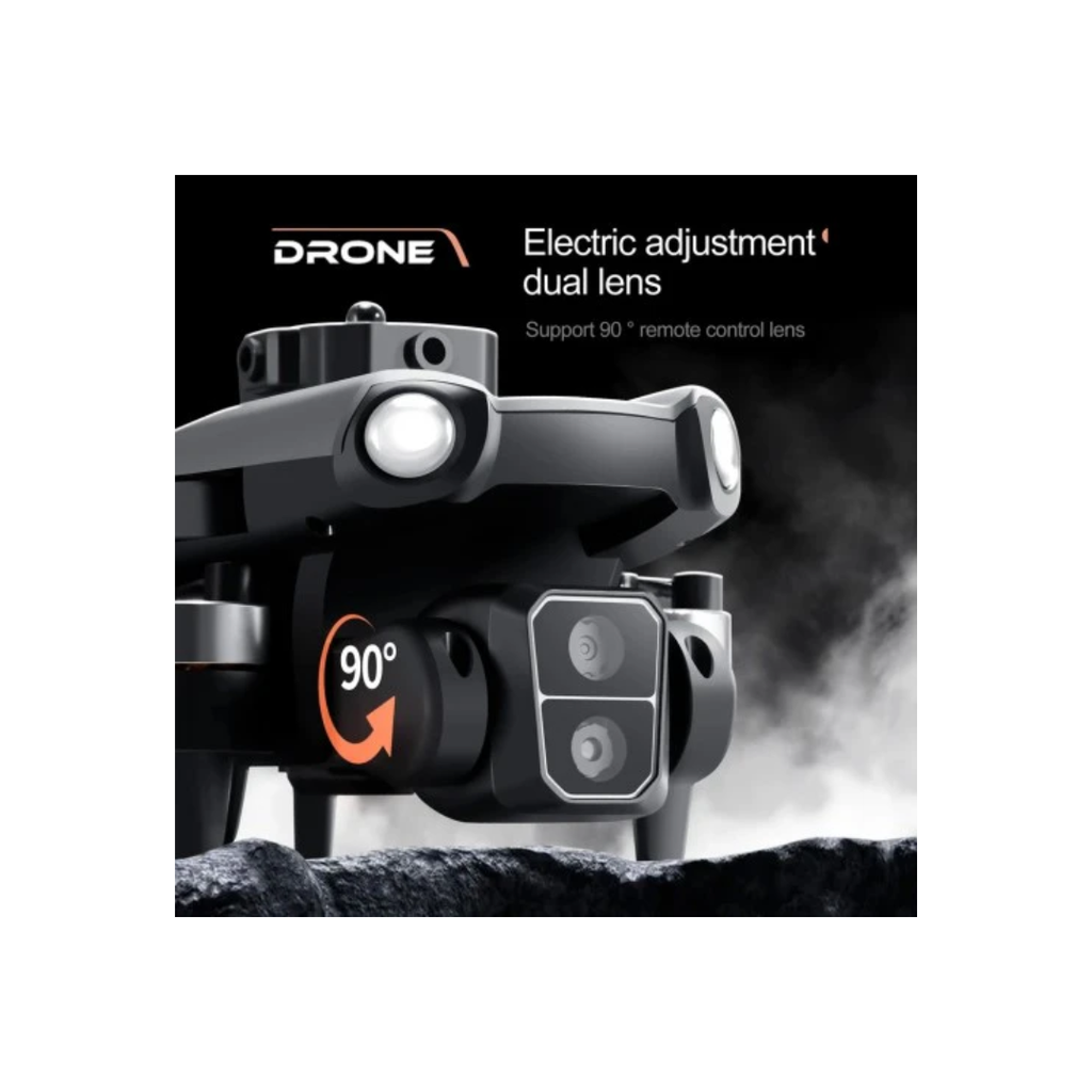 Rainbow Toys F9 Brushless Drone Five Sided Obstacle Avoidance with Single Battery 4K-1080P HD Dual Camera WIFI FPV Gesture Selfie