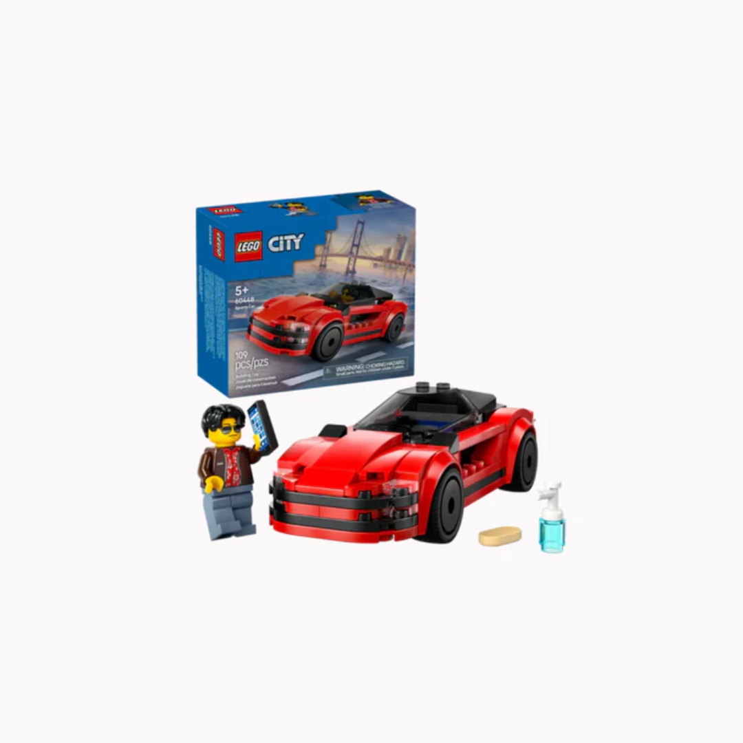 Lego 60448 City Red Sports Car (109 Pieces)