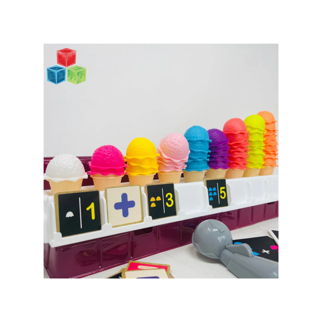 Open Ended Scoop And Learn Ice Cream Set