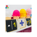 Open Ended Scoop And Learn Ice Cream Set