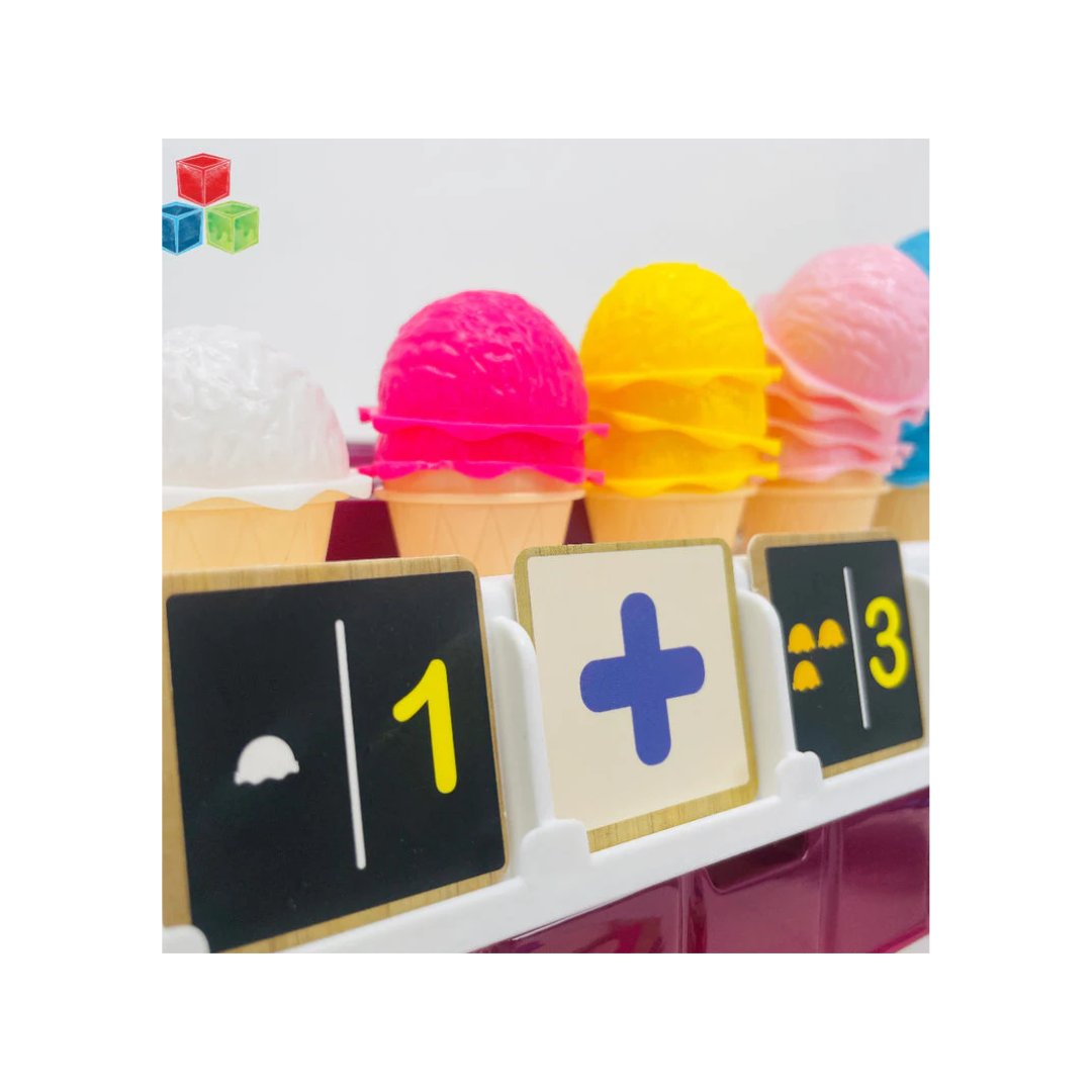 Open Ended Scoop And Learn Ice Cream Set