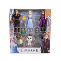 Frozen II Character Figure Set with Elsa, Anna, Kristoff & Accessories