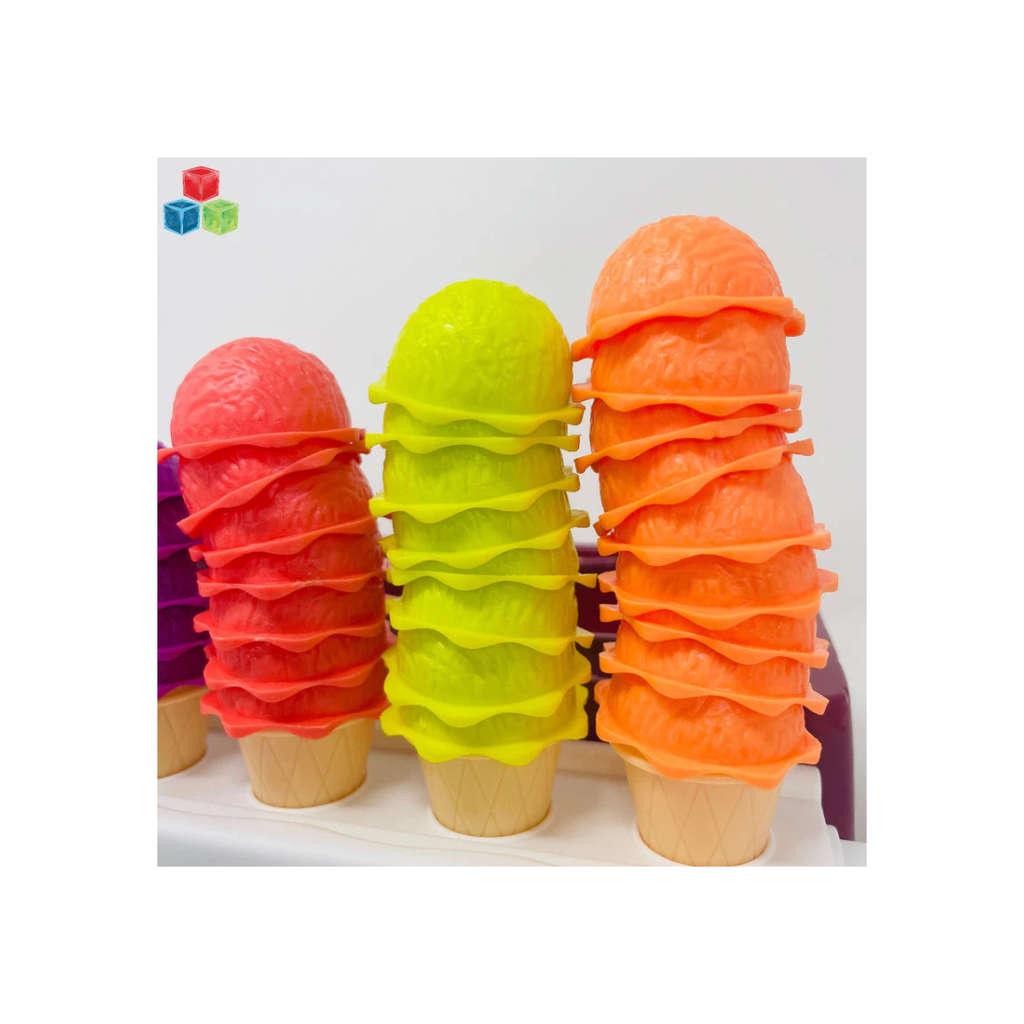 Open Ended Scoop And Learn Ice Cream Set