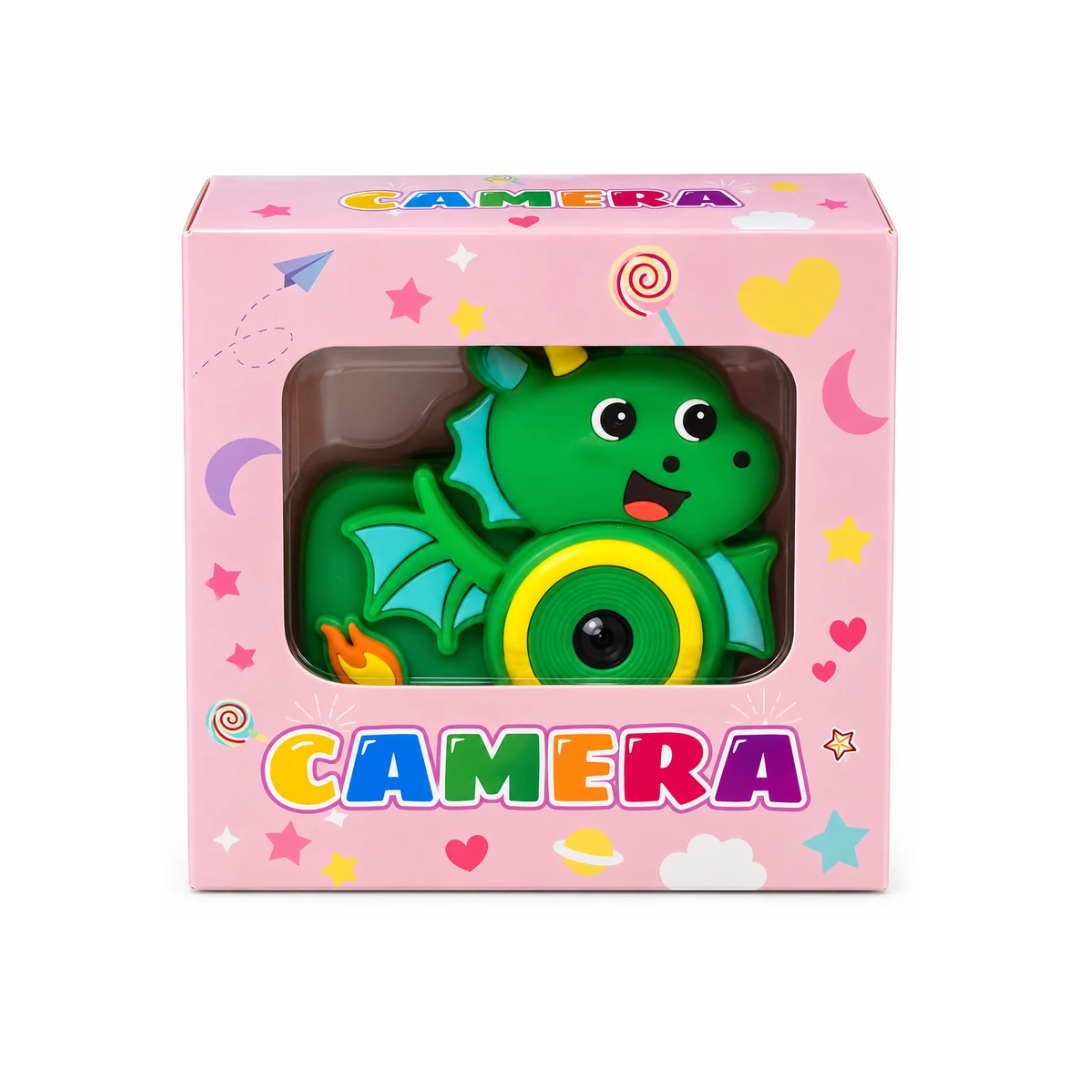 Kids Camera Toy – Cute Dragon Design Digital Camera for Children