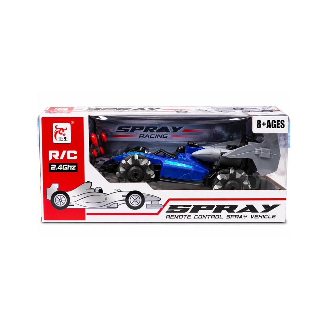 2.4GHz RC Formula Racing Spray Car – Remote Control F1 Style Racing Vehicle