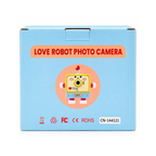 Love Robot Photo Camera – Kids Digital Camera Toy for Children