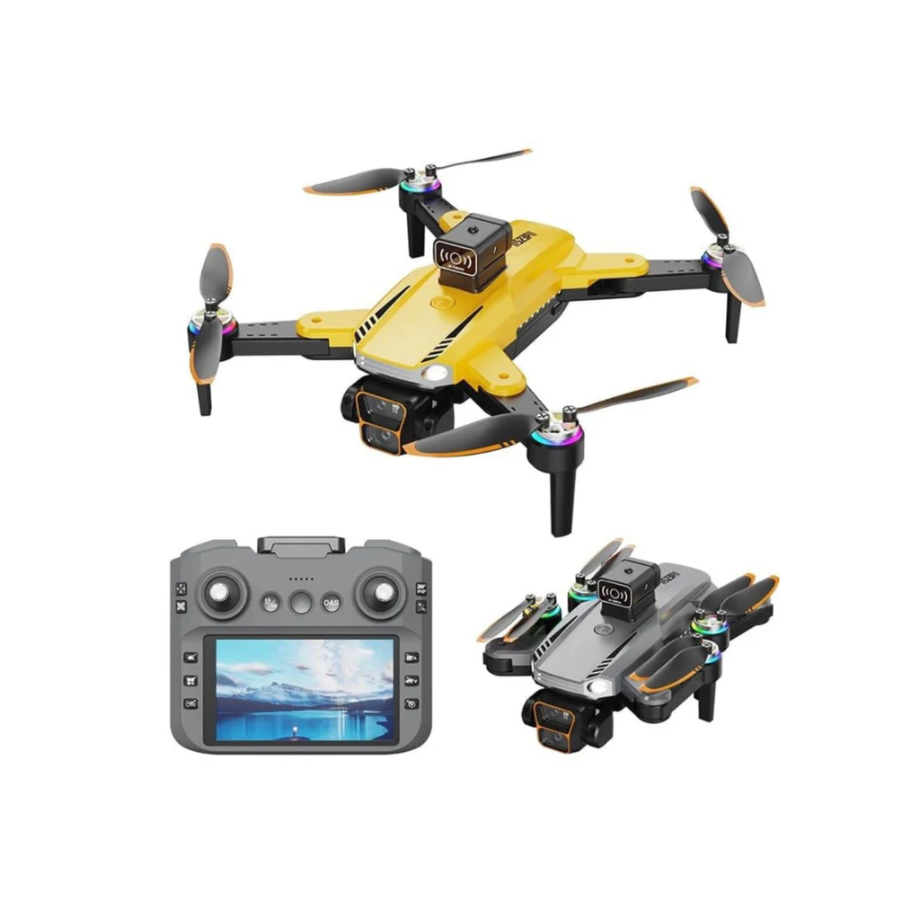 Rainbow Toys 4K Remote Control Dual Camera Drone 1080P Wi-Fi Selfie Gesture Rc Drone