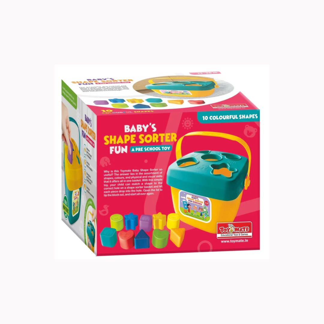 Toymate Baby Shape Sorter Fun – Interactive Educational Toy