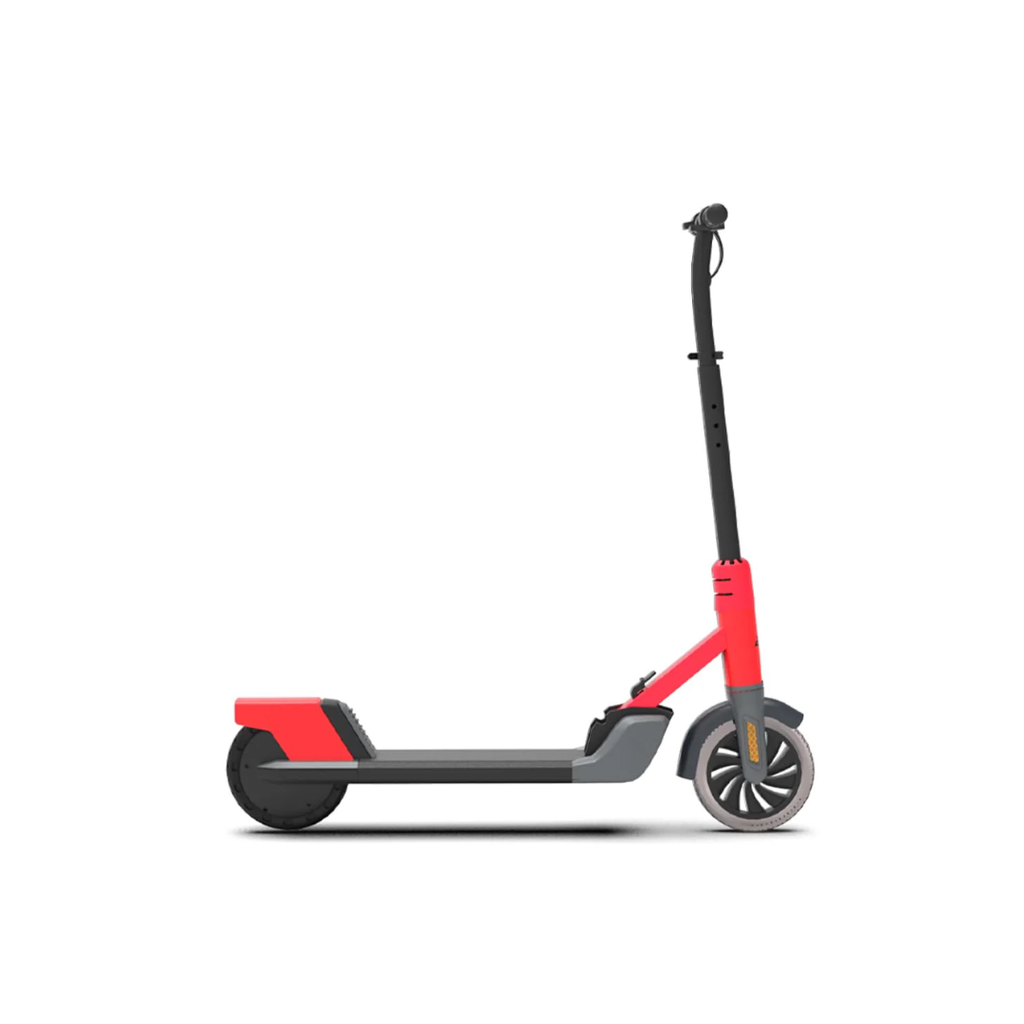 EMotorad Lil E Junior Electric Kick Scooter Foldable Aluminum Alloy Frame Active Red