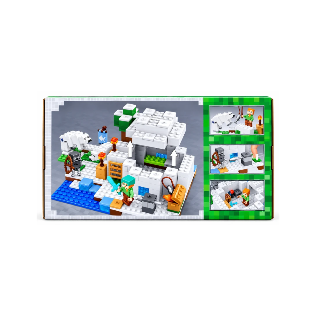 MY WORLD The Ice House Building Blocks Set 278+ PCS