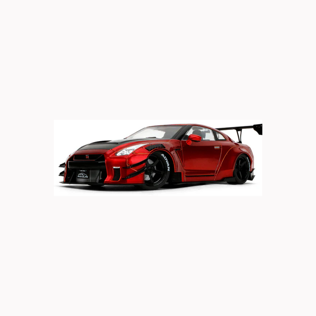 Pink Slips Nissan GT-R (R35) Liberty Walk, 1:18 Scale Vehicle (Wave 5)