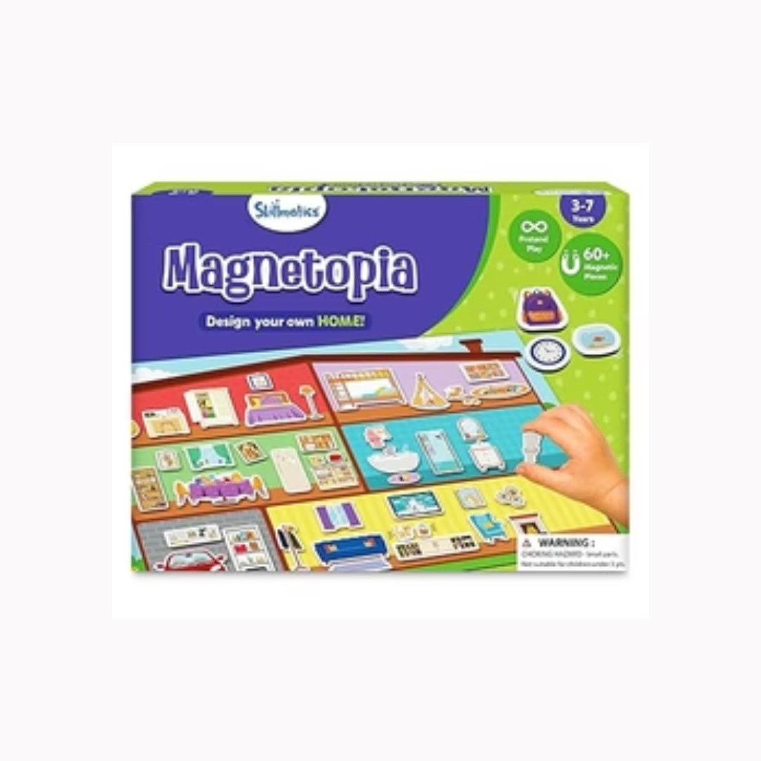 Skillmatics Magnetopia - Design Your City Interactive Pretend Play Set