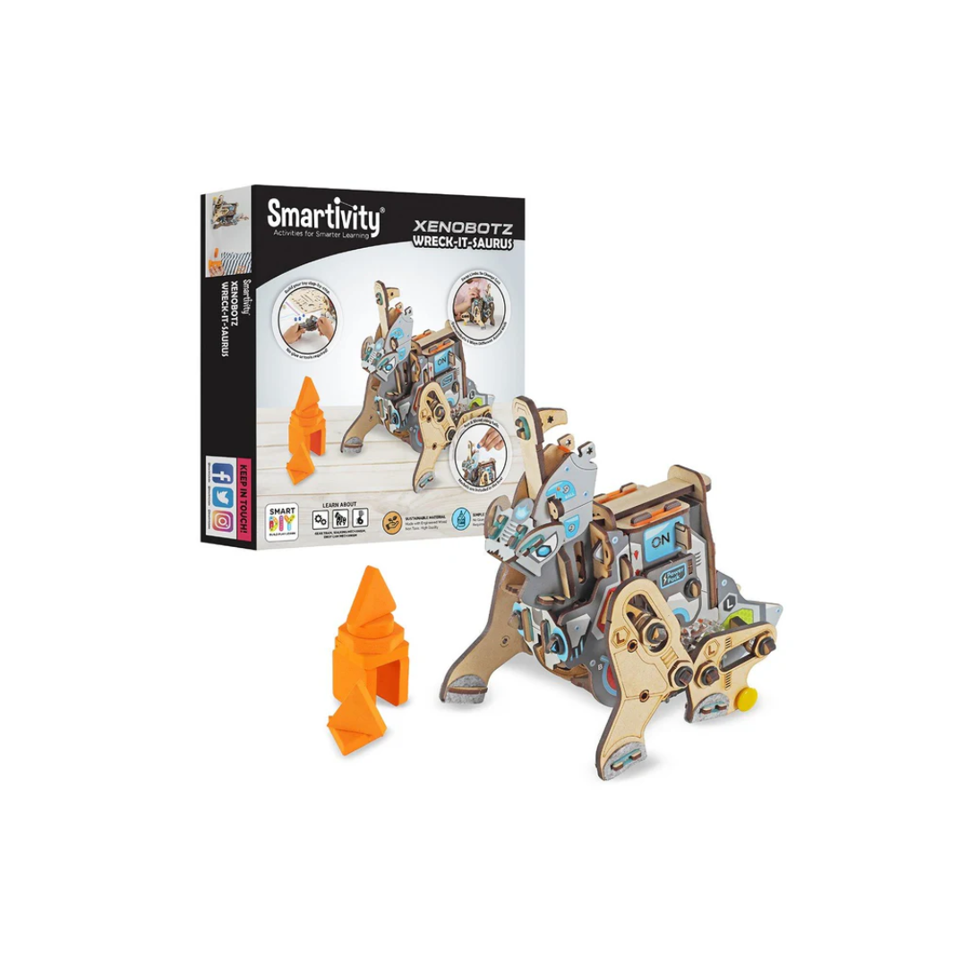 Smartivity Xenobots Wreck-It-Saurus Construction Activity Toy For Kids