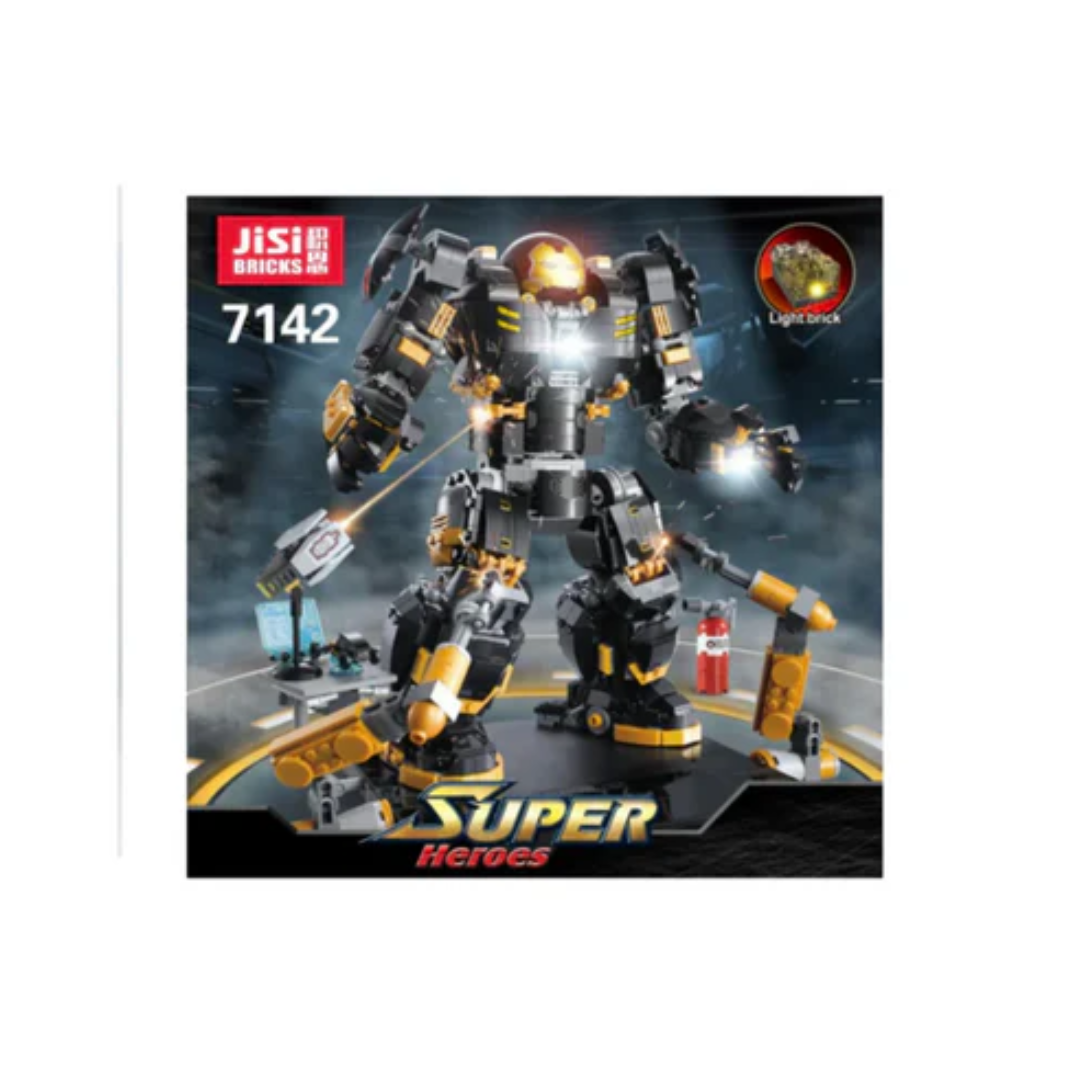 JISI 7142 Black Hulk Buster Creator Blocks