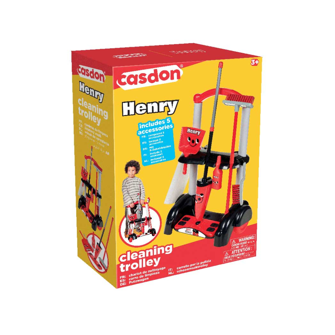 Casdon Henry Cleaning Trolley Set