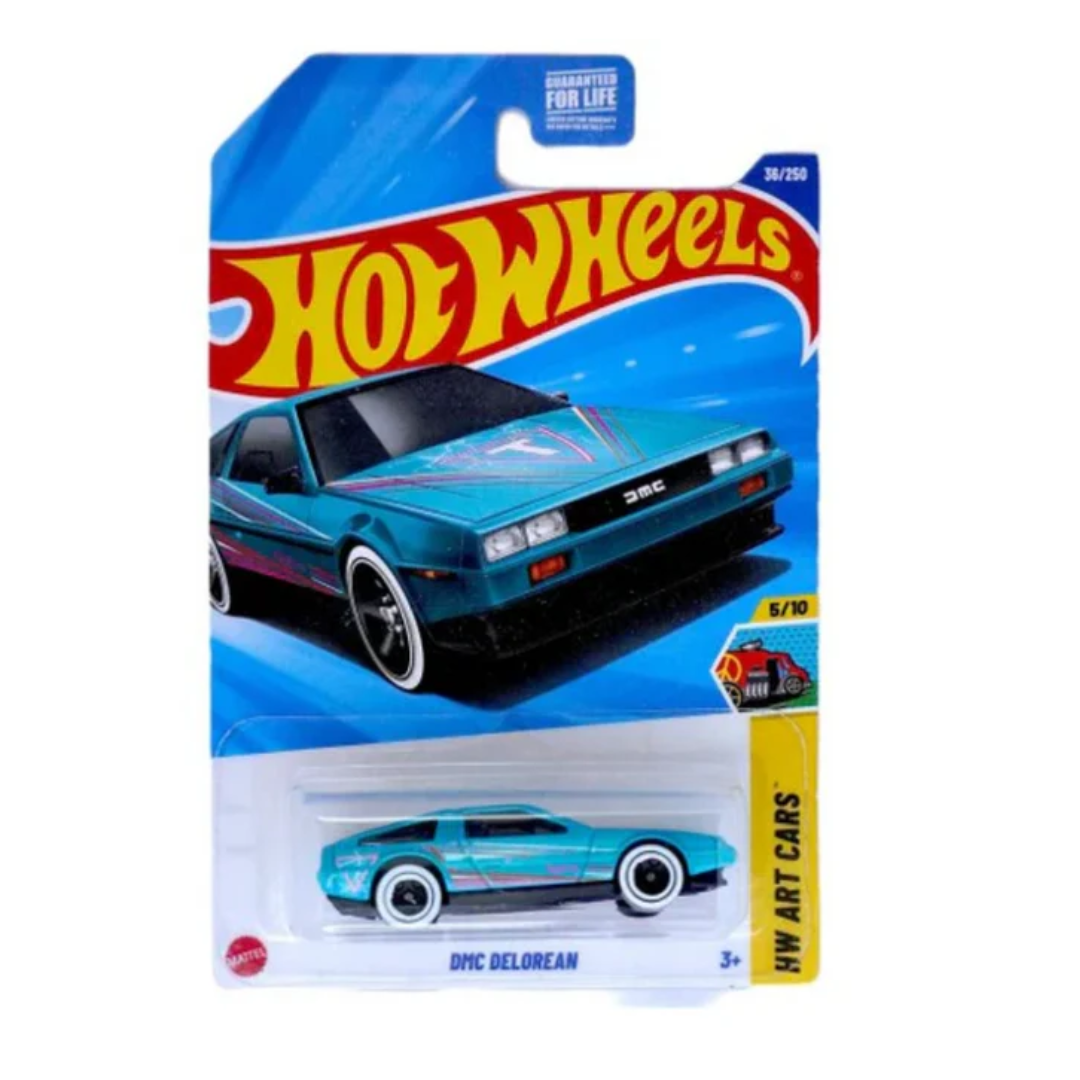 Hot Wheels Imported G 2025 Case Vehicle Exclusive Collection - DMC Delorean