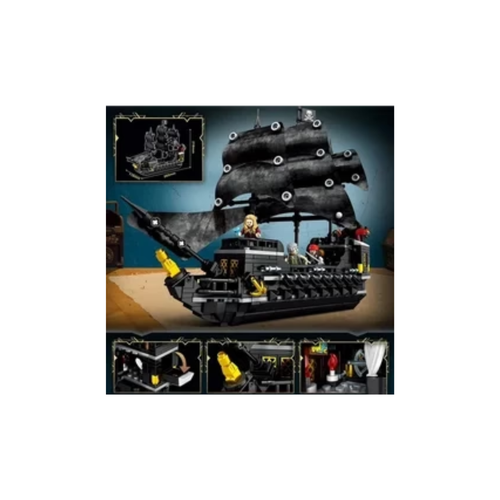 Rainbow Toys Caribbean Legend Black Pearl Lego 678 Pcs