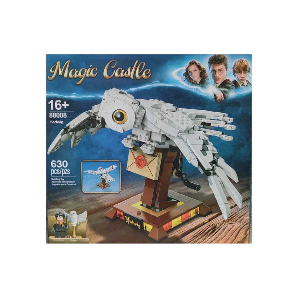 Magic Castle Owl construction set Lego Blocks 630Pcs