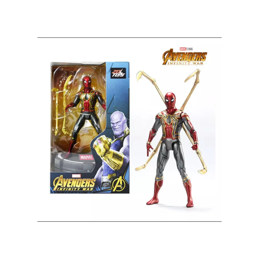 Marvel Avengers Iron Spiderman & Lumi Stand
